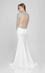 1 of 2 Terani 1722E4248 Ivory/Nude