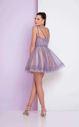 2 of 4 Terani 1722H4583 Powder Blue/Nude