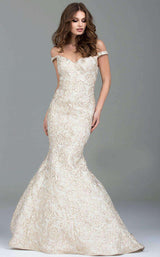1 of 2 Jovani 51851 Light Gold
