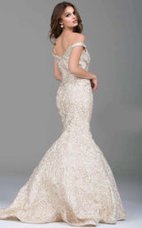 2 of 2 Jovani 51851 Light Gold