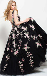 4 of 5 Jovani 53096 Black/Multi