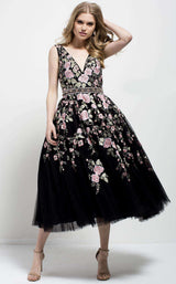 1 of 5 Jovani 53097 Black/Multi