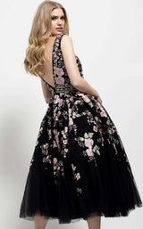 4 of 5 Jovani 53097 Black/Multi