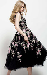 2 of 5 Jovani 53097 Black/Multi