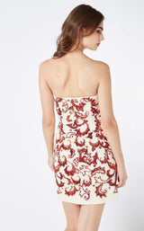 6 of 12 Faust 825 Dress Red