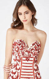 9 of 12 Faust 825 Dress Red