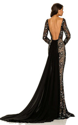 3 of 4 Johnathan Kayne 8009 Black/Nude