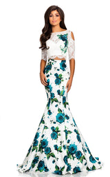 2 of 4 Johnathan Kayne 8038 Teal Multi