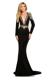 3 of 4 Johnathan Kayne 8085 Black/Gold