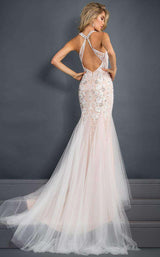 4 of 4 Rachel Allan 5963 White/Nude