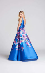 3 of 4 Ellie Wilde EW118006 Teal/Multi