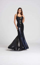 2 of 3 Ellie Wilde EW118030 Black/Navy