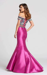 3 of 4 Ellie Wilde EW118038 Fuchsia Multi