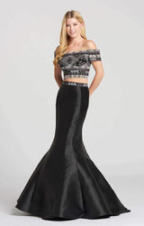 1 of 4 Ellie Wilde EW118038 Black Multi