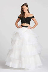 1 of 5 Ellie Wilde EW118040 Black/White