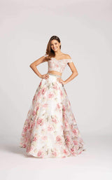 1 of 2 Ellie Wilde EW118043 Pink Multi