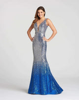 2 of 3 Ellie Wilde EW118047 Silver/Royal