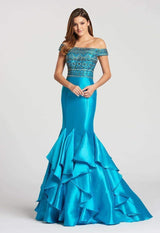 1 of 3 Ellie Wilde EW118056 Turquoise