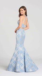 2 of 2 Ellie Wilde EW118064 Ice Blue