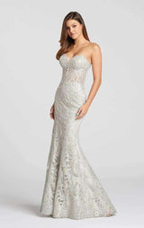 1 of 3 Ellie Wilde EW118065 Silver