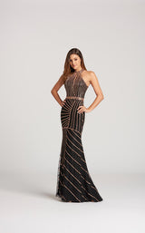 1 of 3 Ellie Wilde EW118071 Black/Gold