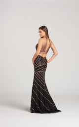 2 of 3 Ellie Wilde EW118071 Black/Gold