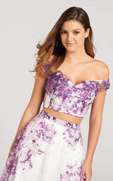 3 of 3 Ellie Wilde EW118112 White/Purple