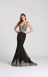 1 of 3 Ellie Wilde EW118124 Black/Gold