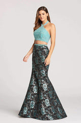 1 of 3 Ellie Wilde EW118148 Black/Aqua