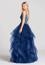 3 of 3 Ellie Wilde EW118177 Navy Blue/Multi