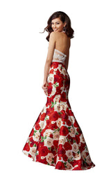 3 of 4 Clarisse 3423 White/Print