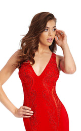 2 of 6 Clarisse 3527 Apple Red