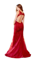 2 of 5 Clarisse 3573 Burgundy