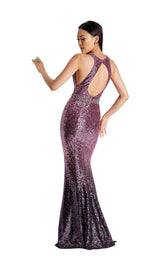 3 of 7 Clarisse 3585 Fuchsia Ombre