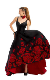 1 of 4 Clarisse 4943 Black/Red