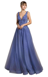 Andrea and Leo A0072 Periwinkle/Blue