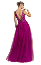 2 of 3 Andrea and Leo A0243 Fuchsia