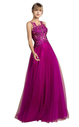 1 of 3 Andrea and Leo A0243 Fuchsia