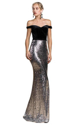 2 of 6 Andrea and Leo A0250 Black/Silver