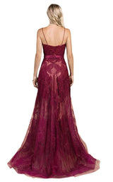 8 of 11 Andrea and Leo A0435 Burgundy