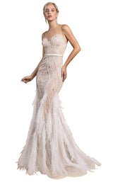 1 of 5 Andrea and Leo A0467 Ivory/Nude