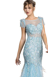 3 of 3 Andrea and Leo A0473 Light Blue