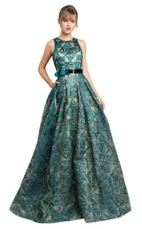 1 of 2 Andrea and Leo A0505 Green