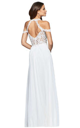 6 of 14 Faviana 10006 Ivory