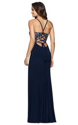 2 of 4 Faviana 10067 Navy