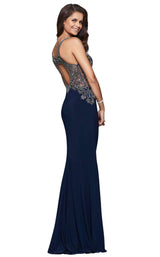 4 of 12 Faviana S10002 Navy