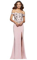 1 of 18 Faviana S10021 Dusty Pink