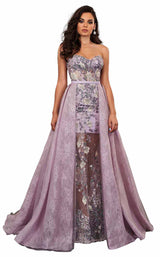 1 of 16 Rachel Allan 8390 Vintage-Lavender
