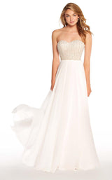 2 of 8 Alyce 60047 Diamond White/Nude