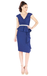 1 of 6 Mac Duggal 85523N Midnight Blue